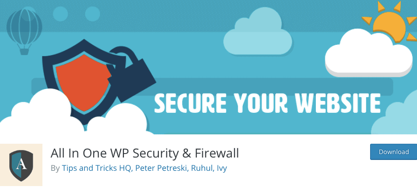 All In One WP Security Plugin