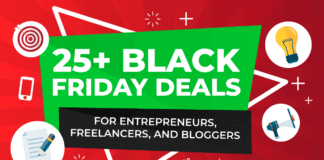 25+ Black Friday & Cyber Monday Deals for Entrepreneurs & Bloggers