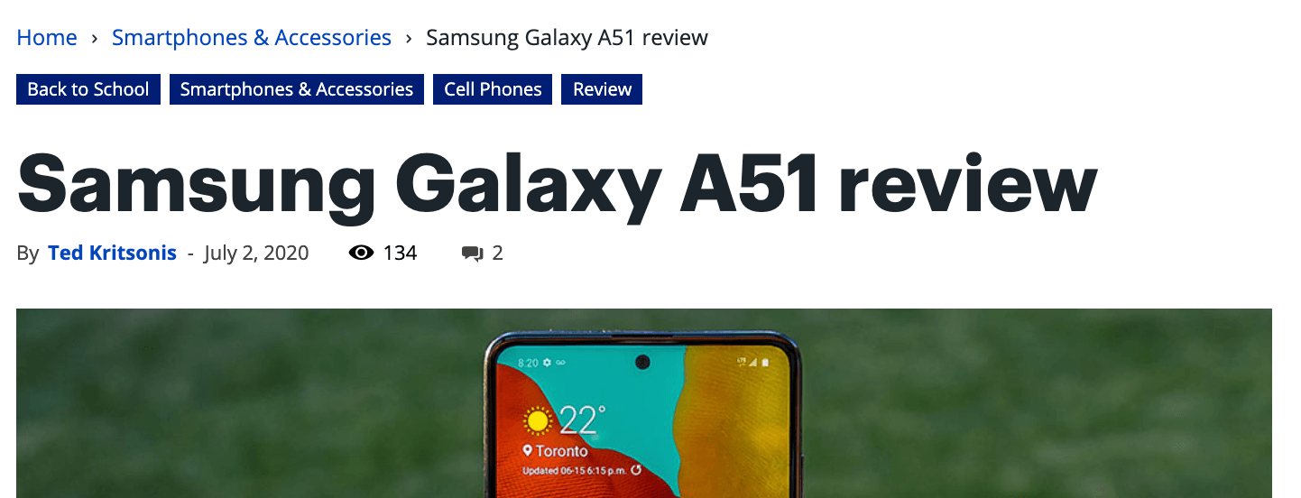 Best Buy - A51 Review