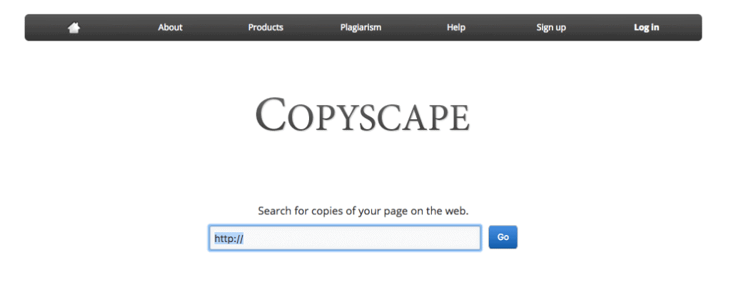 Copyscape - Prevent Negative SEO