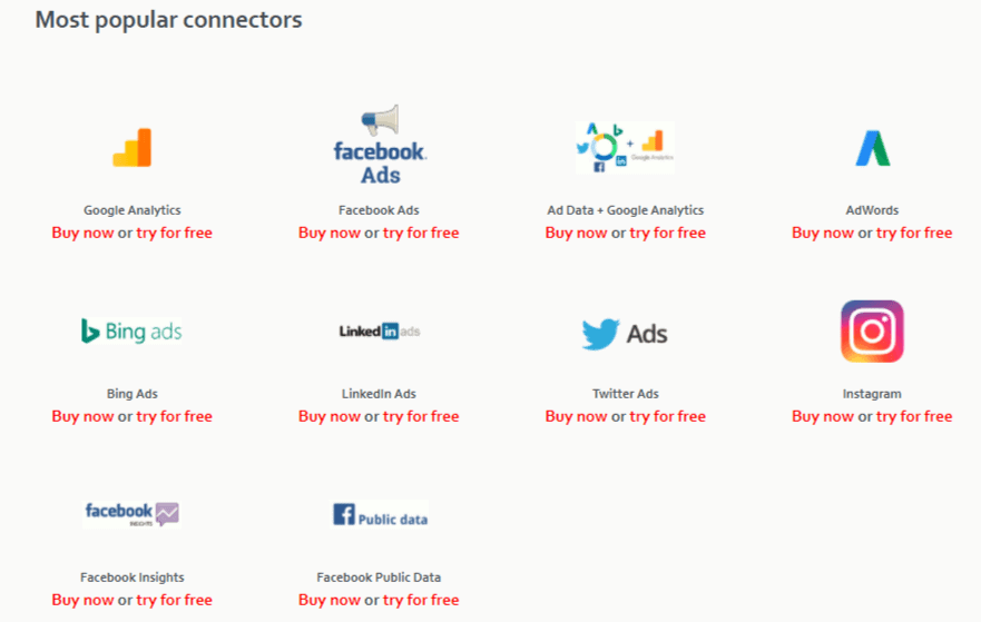 data studio connectors - supermetrics