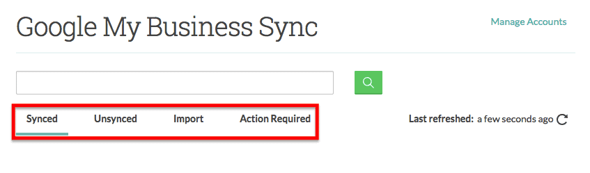 GMB Sync - Moz Local