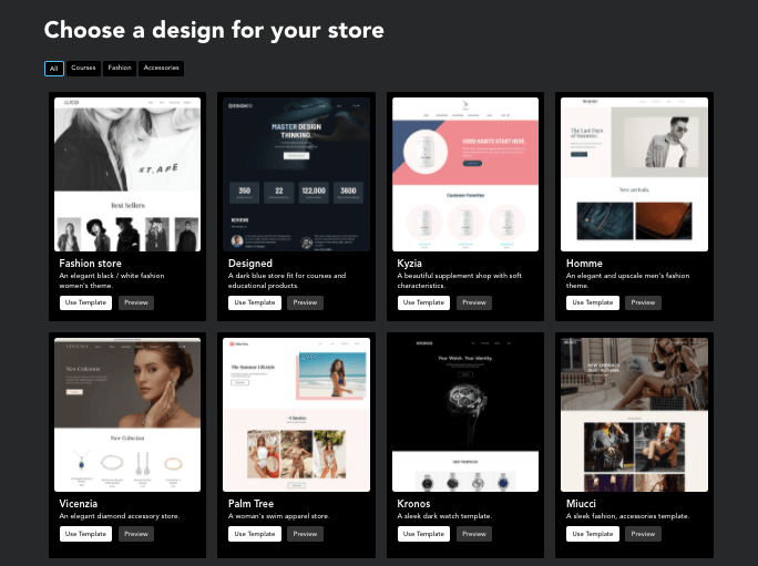 Hyax - Store Templates