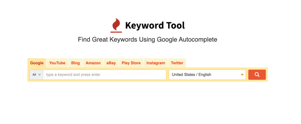 Keyword Tool - Free Keyword Research Tool