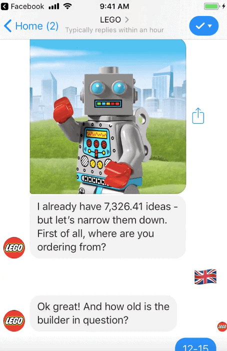 Lego Chatbot Ralph