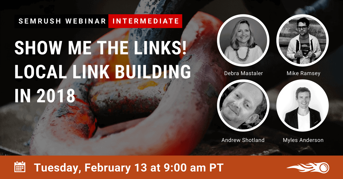 Local Link Building Webinar