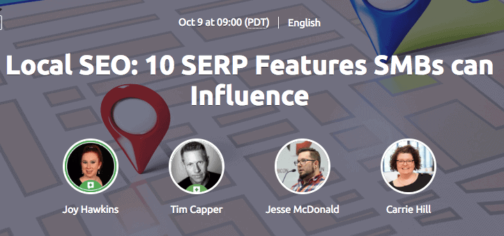 Local SEO Webinar by SEMrush
