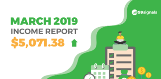 March 2019 Income Report - 99signals