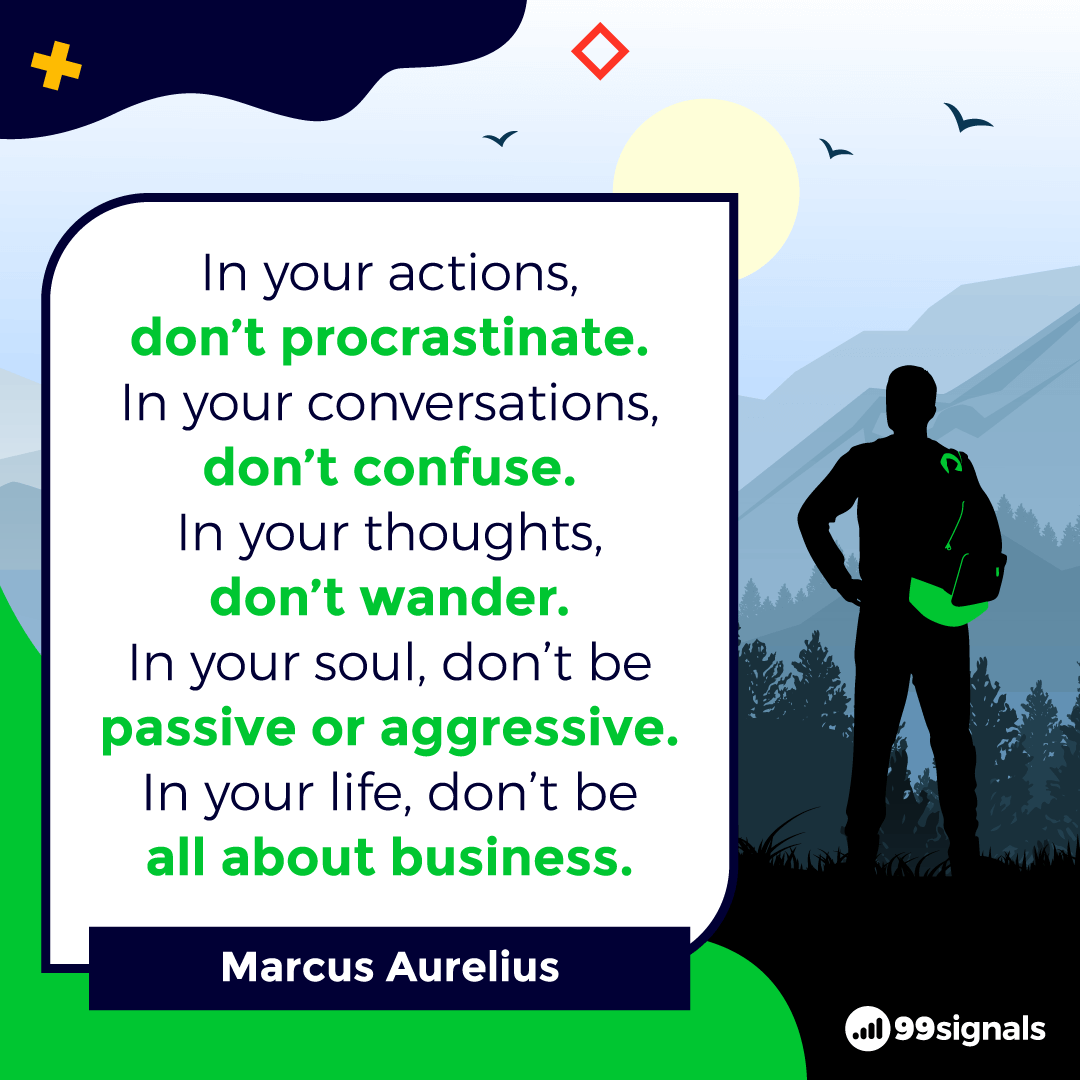 Marcus Aurelius Quote - Motivational Quotes for Entrepreneurs