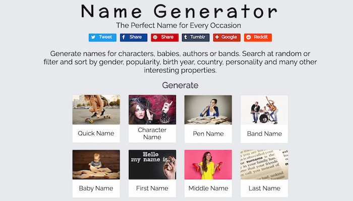 Name Generator