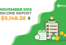 Nov 2018 Income Report - 99signals