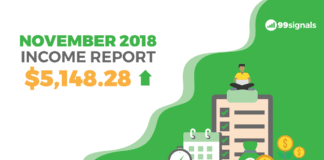 Nov 2018 Income Report - 99signals