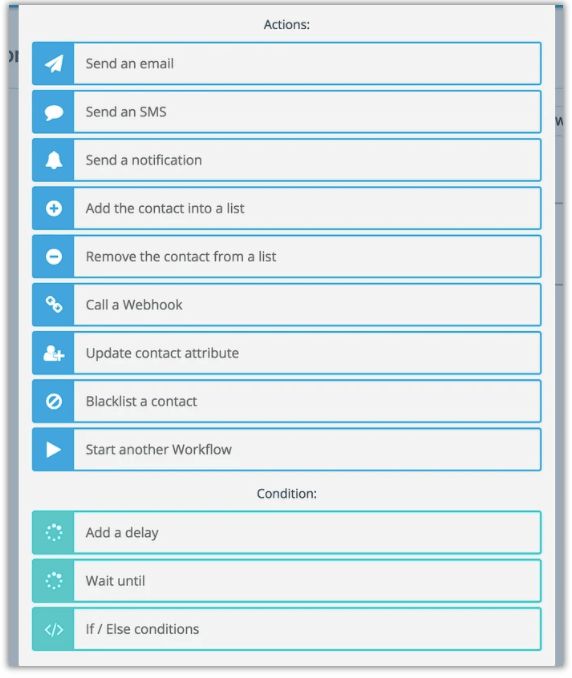 Sendinblue automation features