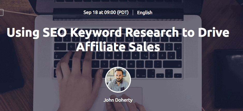 SEO Keyword Research Webinar