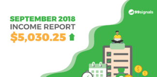 Sep 2018 Income Report - 99signals