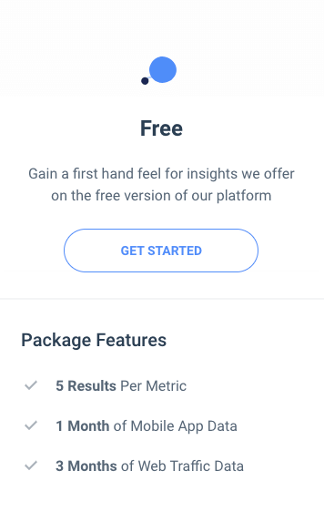 SimilarWeb Pricing