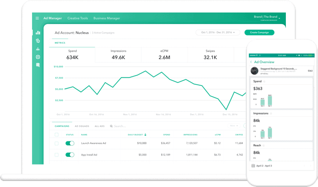 Snapchat Advertising: View Performance Metrics