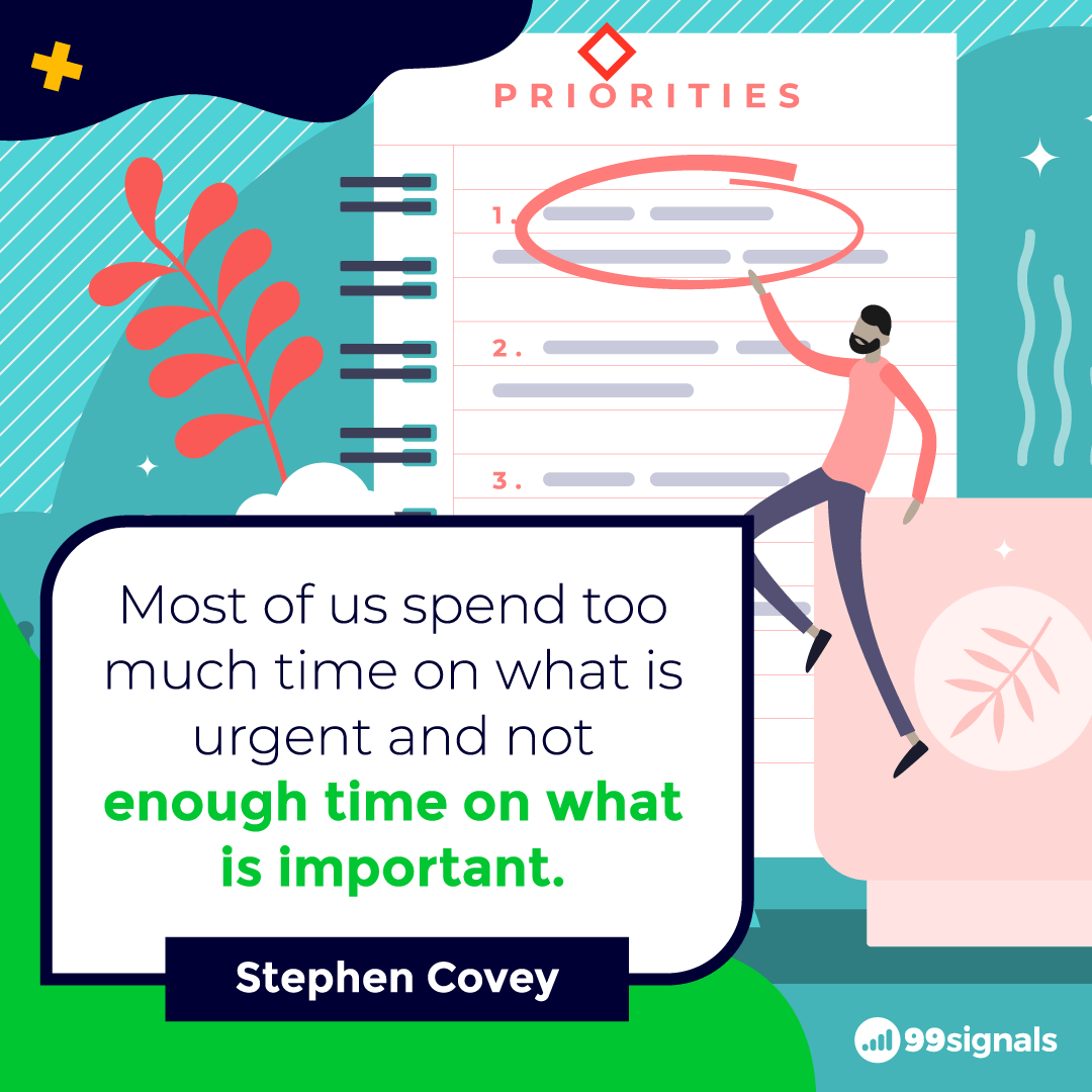 Stephen Covey Quote - 99signals