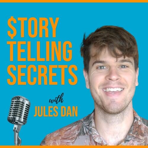 Storytelling Secrets Podcast - Jules Dan's podcast Storytelling Secrets deep dives into the storytelling aspect of content marketing.