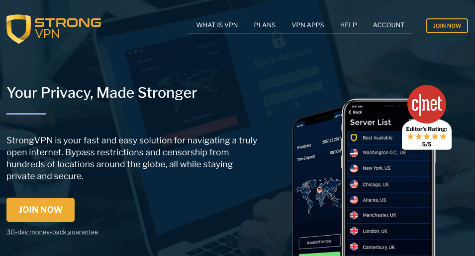 StrongVPN Service