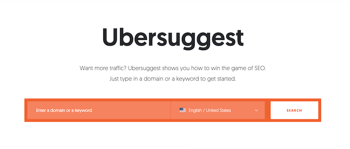 Ubersuggest