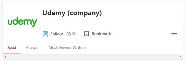 Udemy Company Profile Quora Marketing